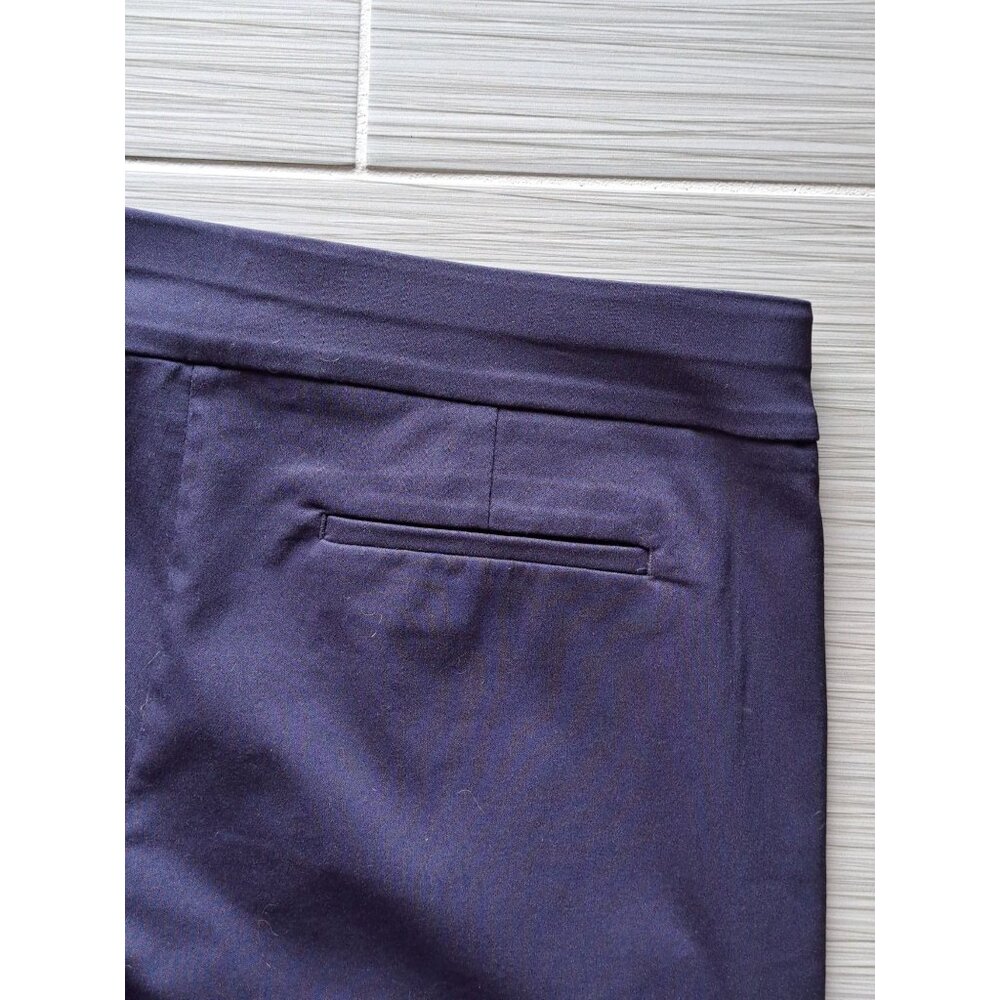 Chico's Women's Size 2.5R 14 Navy Wide-Leg Dress Pants Pull On Pockets Office - Picture 9 of 10